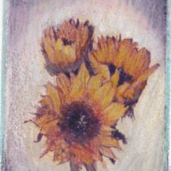 Three Sunflowers